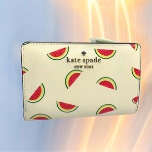 Kate Spade Staci Watermelon Bifold Wallet - NWT and Packaging